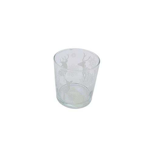 Karácsonyi Whiskys/vizes pohár - 3,6dl