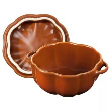 Staub tök alakú kerámia edény