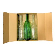 Kartondoboz 6 palackos - Fekvő